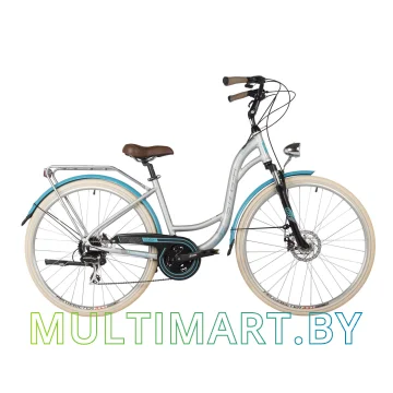 Городской велосипед Stinger Calipso Evo 700AHD.CALIPEVO.17GR1 (серый, 2021)